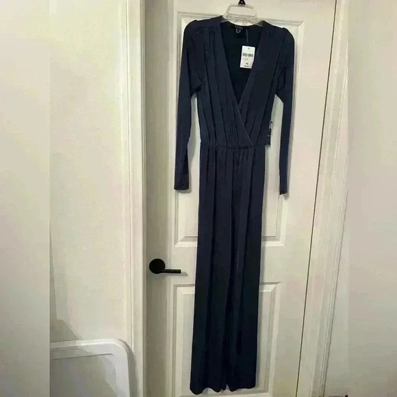 NWT FOREVER 21 XS dark green jumpsuit - Picture 9 of 11